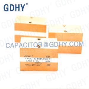China 330nF Conduction Cooled 800Vrms 400kVar Power Film Capacitor factory