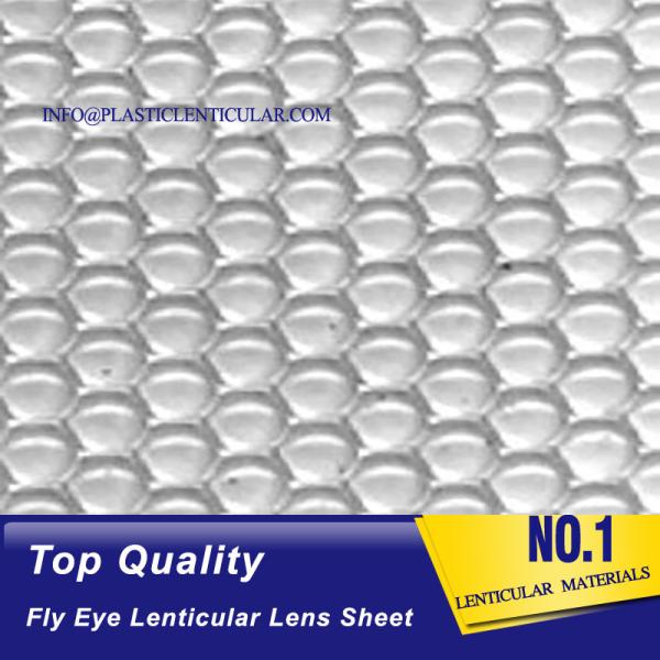 PLASTIC LENTICULAR 3d pp fly eye lenticular film dot lens sheet materical for