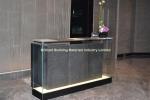 Otta Quartzite Furniture Reception Desk Honed