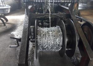 China Special Iron Products Hot - Dip Galvanized Roll Of Barbed Wire For Railways factory