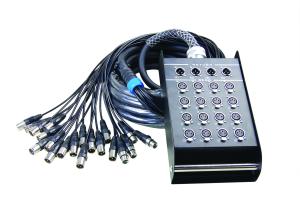 China RHOS Pro Snake Cables Round Wire For Speaker / Monitor / Microphone factory