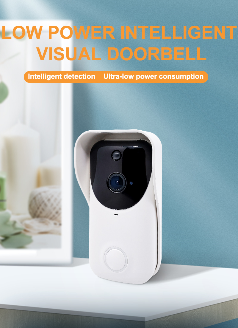 6pcs IR LED Smart Video Doorbell 1080P Tuya Smart Life Video Doorbell