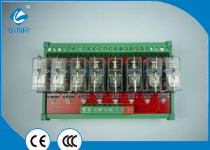 China 10A 250VAC PLC Relay Module NPN And PNP Compatible CE / CCC Cetificate factory