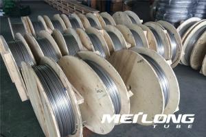 China Stainless Steel ANSI 316L Seamless Hydraulic Tubing Metallic Bright Surface factory