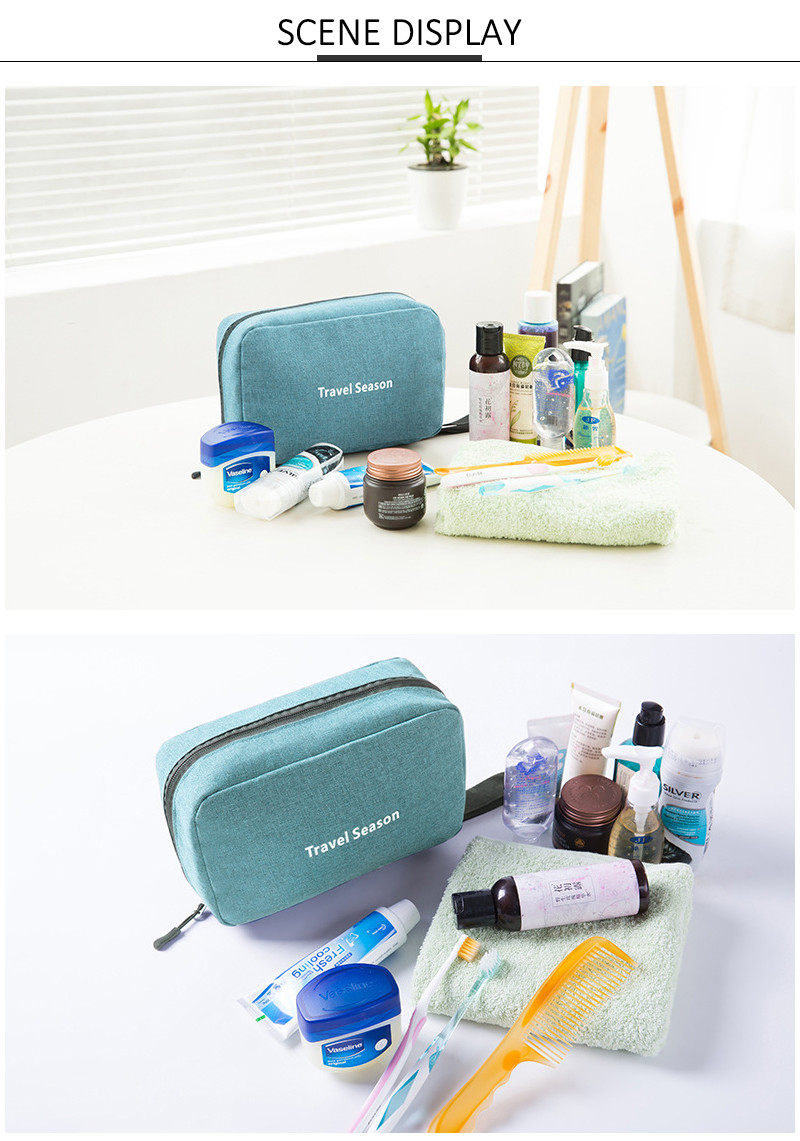 Waterproof Polyester Pouch Clutch Bag Cosmetic Bag For Women