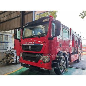China Sinotruk HOWO 4ton Dry Powder Fire Fighting Truck factory