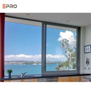 China Swing Out Hinges 6063 Aluminium Slide Windows With Grills Outside Glass factory