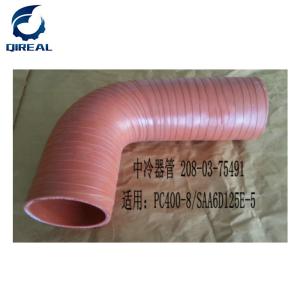 China 208-03-75491 2080375491 Excavators Spare Parts PC400 PC450 PC550 Hose factory