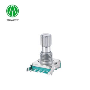 China Dual Rotary Encoder with Push Button for Panel Interface factory