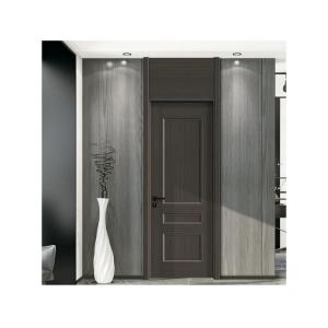 China Interior Room Waterproof Solid Wpc Wooden Doors factory