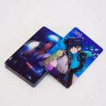 Matte Finish Lenticular 3D Card PET Souvenir Card With Glossy Lamination