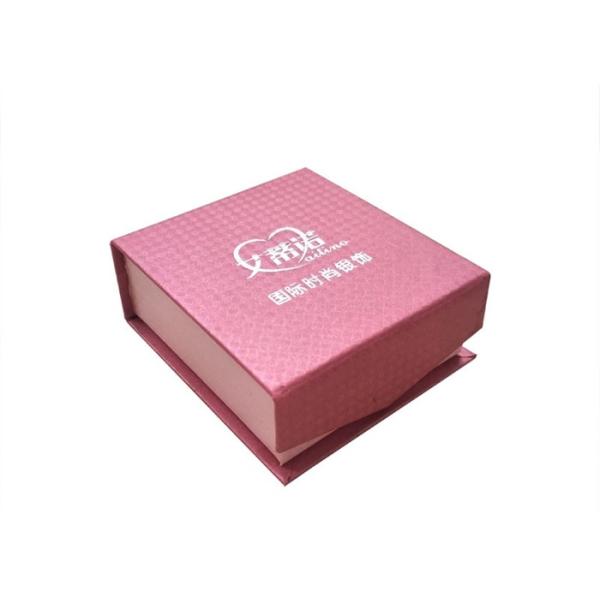China Jewelry Flip Top Gift Box Custom Paper Magnetic Cardboard Earring Packaging factory