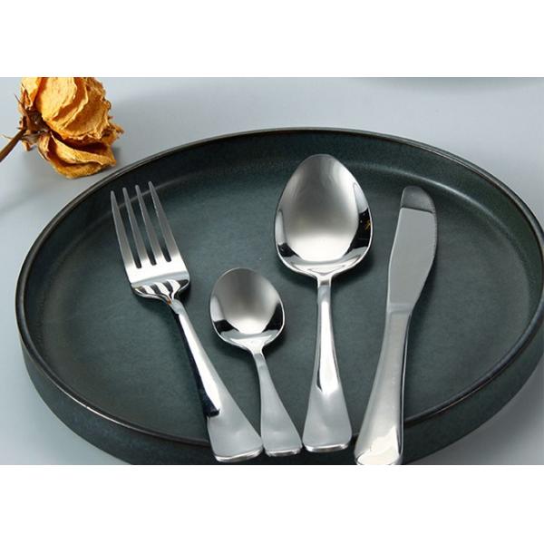China anti rust Silver Plated Stainless Steel Cutlery Set 72pcs factory