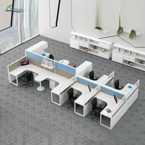 China 1.5mm Frame Thickness Screen Separation Work Stations for Customizable Color Workstations factory