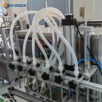 4 Heads Peanut Cosmetic Cream Filling Machine for Jam Liquid Bottling Production
