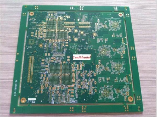 12 Layers Min 2 Mil Line Width High TG High Density Interconnect HDI Printed