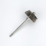 MS-TECH Turbo GT28R Turbine Wheel Shaft Ind 53mm Exd 46.95mm Blades 9 Length103m