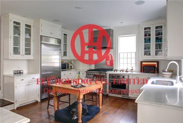 Fashion Shaker-style Solid Wood Kitchen Cabinet with Excellent Design and