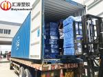 Eco Friendly Blue Round Corrugated Plastic Tree Wrap