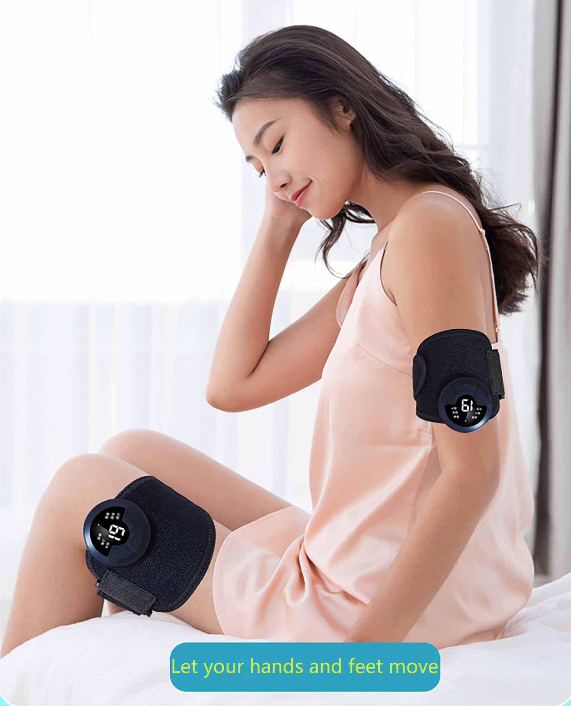 Body Physiotherapy Rehabilitation Equipment Electric Pulse Muscle Stimulator