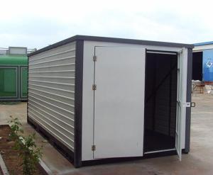 China prefab storage modular warehouse sandwich panel container houses factory