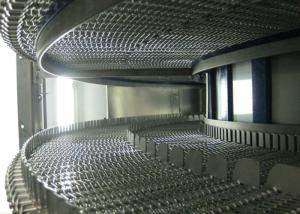 China Stainless Steel Conveyor Belt For Food Industry , Food Processing Conveyors High Load factory