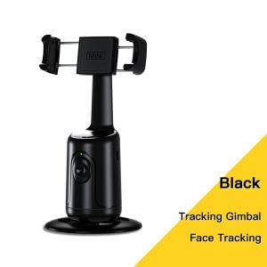 China 1200mah Battery Car Phone Holders With 360 Face Tracking Gimbal AI Smart Core Recognition Control factory