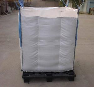 China Net Baffle Formed big bag Q Bags for soybean / corn packing on sale
