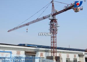 China 10tons Load 65m Lifting Jib Length TC6520 Topkit Tower Crane Inverter Control factory