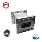Plastic Granulation Twin Screw Extruder Lined Barrels Oem Hole Diameter Φ71.8mm