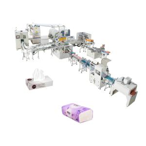 China Conveying Servo Feeding Tissue Paper Cutting Machine XINYUN Carton Soft Packaging factory