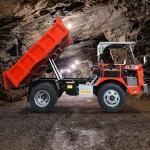 3 Ton Underground Articulated Truck Diesel Portable 4x4 Wheel