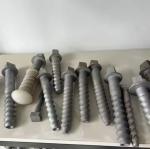 Q235 Steel Railway Track Spikes Durable Corrosion Resistant For Railroad