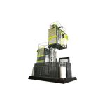 ZOOMLION Aurora Green 1/20 Scale Construction Hoist Diecast Alloy Model