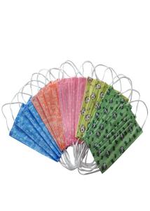 China Multi Colored Disposable Face Mask For Children , Disposable Dust Mask Single Use factory