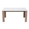 Buy cheap 1500*800mm Ceramic Material Dining Table With Fixed Type Wooden Leg from wholesalers