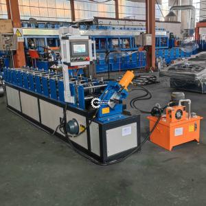 China Steel Profile C Stud / Drywall Channel Making Roll Forming Machine PLC Control factory