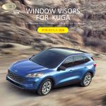 Injection Car Window Visor PMMA OEM ODM Accept For KUGA 2020