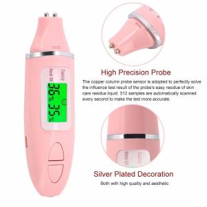 China Facial Skin Moisture Analyzer Portable , Smart Oil Content Skin Moisture Sensor factory