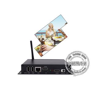 3D Irregular LCD Video Wall Full Screen Media Player Box Splicing Processor