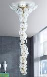 ODM High End Pendant Lights Personality Lotus Leaf Chandelier