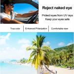 1080P Bluetooth Video Sunglasses With UV Protection Safety Lenses Music Photo