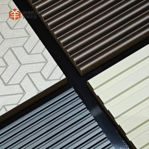China High-End Embossed Veneer Wall Panels for Luxurious Interiors 2400mm factory