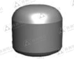 China Ground Tungsten Carbide Buttons Tip for oil and rock hard rock limestone factory