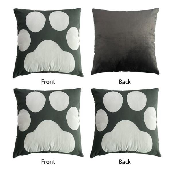40*40CM Cushion Cover Sublimation Multi Panel Style Design Blank Custom Printable 3 Panel Velvet Sublimation Cushions