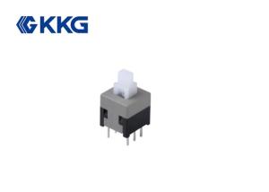 China Black IP40 Square Momentary Push Button Switch DC30V OEM available on sale