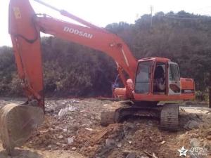 China Long Reach Used Doosan Excavator DH220LC - 7 Year 2009 Original Paint Color factory