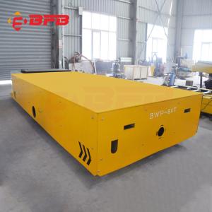 China Self Driven Outdoor Trackless Transfer Trolley Q235 Material Handling factory