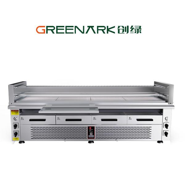 China 4-Zone Commercial Electric Grill with 800°C Independent Control factory