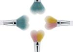 Custom Blending Contour Blush Brush For Face Makeup , Nylon Hair
